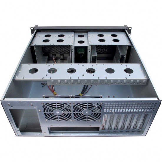 Кутия InterTech 4U-4098-S, 4U, 19