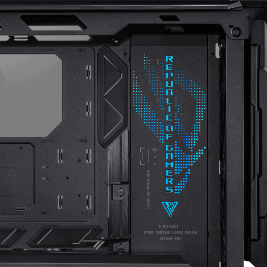 Кутия ASUS ROG Strix HYPERION, ATX/EATX, Full-Tower, Aura Sync ARGB