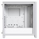 Кутия Corsair iCUE 4000D RGB Airflow Mid Tower, Tempered Glass, Бяла