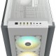 Кутия Corsair iCUE 7000X RGB Full Tower, Tempered Glass, Бяла