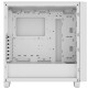 Кутия Corsair 3000D RGB Airflow Mid Tower, Tempered Glass, Бял