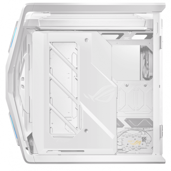 Кутия ASUS ROG HYPERION WHITE, ATX/EATX, Full-Tower, Aura Sync ARGB