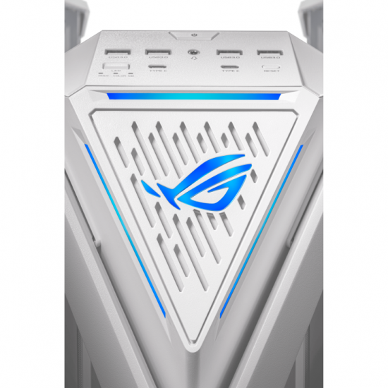 Кутия ASUS ROG HYPERION WHITE, ATX/EATX, Full-Tower, Aura Sync ARGB