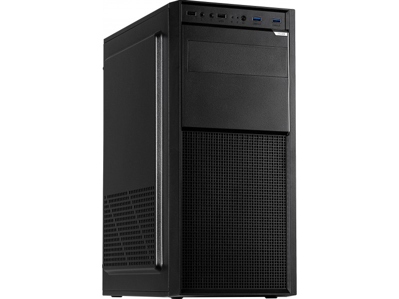 Кутия за компютър Inter Tech A-301 Quad, Mid-Tower, ATX