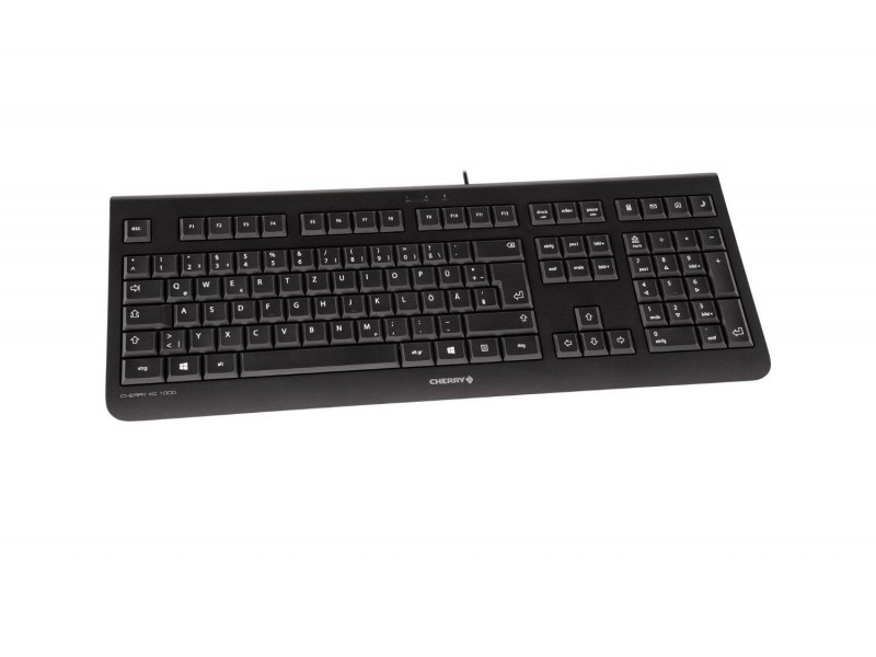 Жична клавиатура CHERRY KC 1000, кирилизирана,Черен