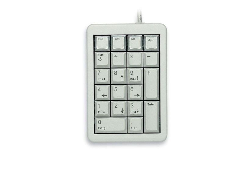 Цифрова клавиатура CHERRY G84-4700 Keypad, USB, сива