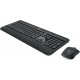 Kомплект клавиатура с мишка Logitech MK540, Безжичен, 2.4 GHz, Черен
