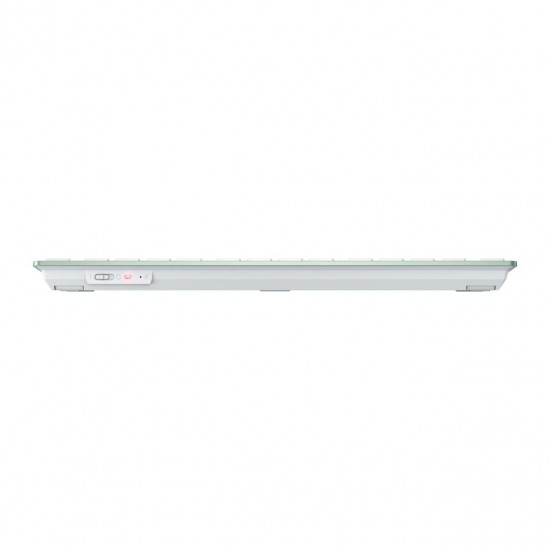 Безжична клавиатура CHERRY KW 7100 MINI BT, Bluetooth, Бледозелена