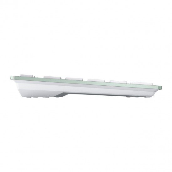 Безжична клавиатура CHERRY KW 7100 MINI BT, Bluetooth, Бледозелена