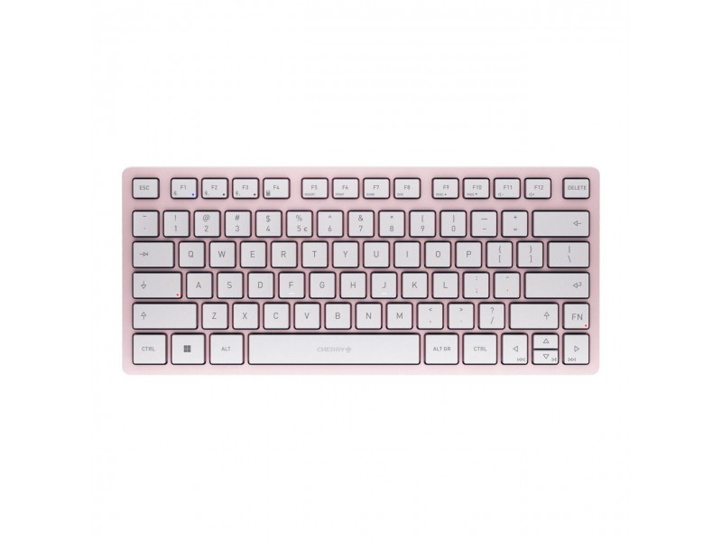 Безжична клавиатура CHERRY KW 7100 MINI BT, Bluetooth, Розова