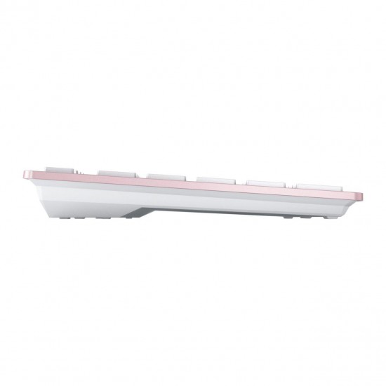 Безжична клавиатура CHERRY KW 7100 MINI BT, Bluetooth, Розова