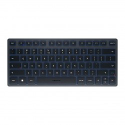 Безжична клавиатура CHERRY KW 7100 MINI BT, Bluetooth, Черна