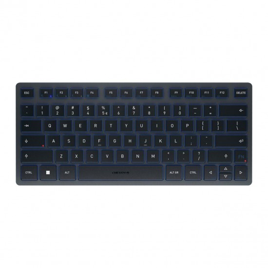 Безжична клавиатура CHERRY KW 7100 MINI BT, Bluetooth, Черна