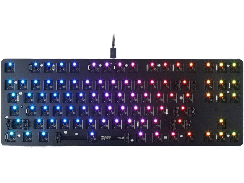 Геймърска механична клавиатура основа Glorious RGB GMMK TKL, ISO Layout