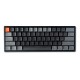 Геймърска Механична клавиатура Keychron K12 Hot-Swappable 60% Gateron Brown Switch RGB LED ABS