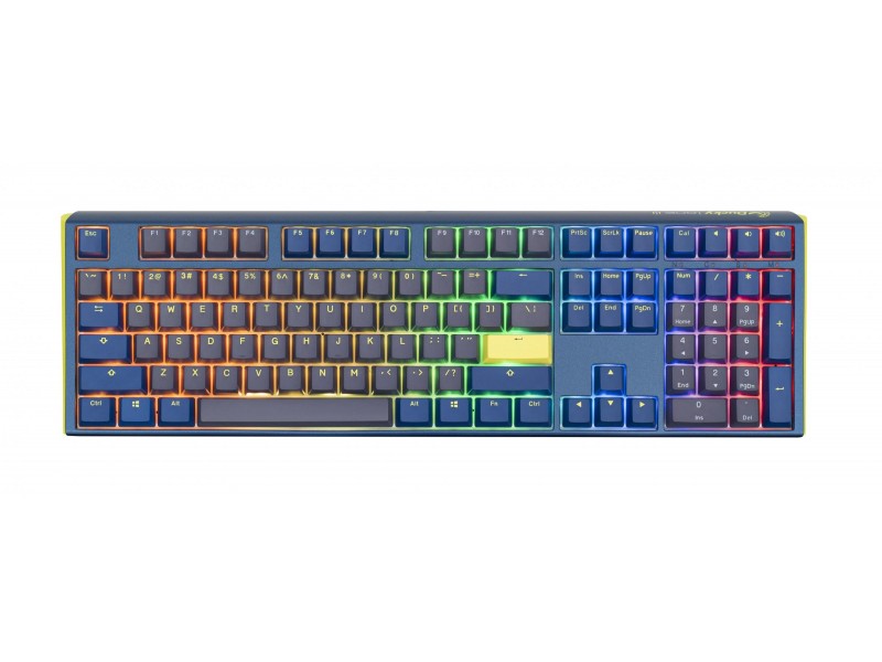 Геймърскa механична клавиатура Ducky One 3 DayBreak Full Size Hotswap Cherry MX Black, RGB, PBT Keycaps