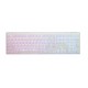 Геймърскa механична клавиатура Ducky One 3 Pure White Full Size Hotswap Cherry MX Brown, RGB, PBT Keycaps