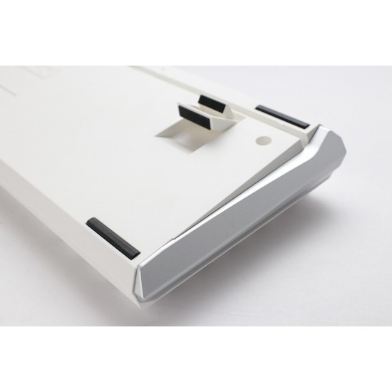 Геймърскa механична клавиатура Ducky One 3 Pure White TKL Hotswap Cherry MX Silver, RGB, PBT Keycaps