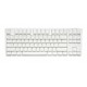 Геймърскa механична клавиатура Ducky One 3 Pure White TKL Hotswap Cherry MX Clear, RGB, PBT Keycaps