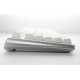 Геймърскa механична клавиатура Ducky One 3 Pure White TKL Hotswap Cherry MX Clear, RGB, PBT Keycaps