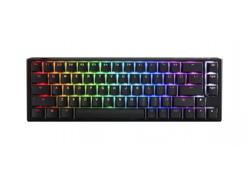 Геймърскa механична клавиатура Ducky One 3 Classic SF 65%, Hotswap Cherry MX Black, RGB, PBT Keycaps