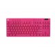 Геймърска механична клавиатура Logitech G Pro X TKL Lightspeed Tactile Switch, Magenta