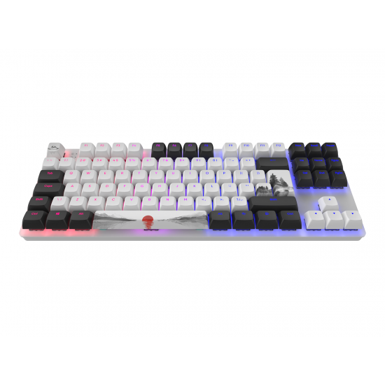 Геймърскa механична клавиатура Dark Project 87 Fuji RGB TKL - G3MS Sapphire Switches, ABS