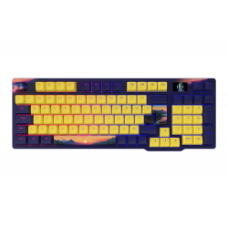 Геймърскa механична клавиатура Dark Project 98A Sunset RGB TKL  - G3MS Sapphire Switches, PBT