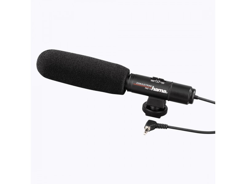 Микрофон HAMA RMZ-14, кардиоден,стерео, 3.5мм