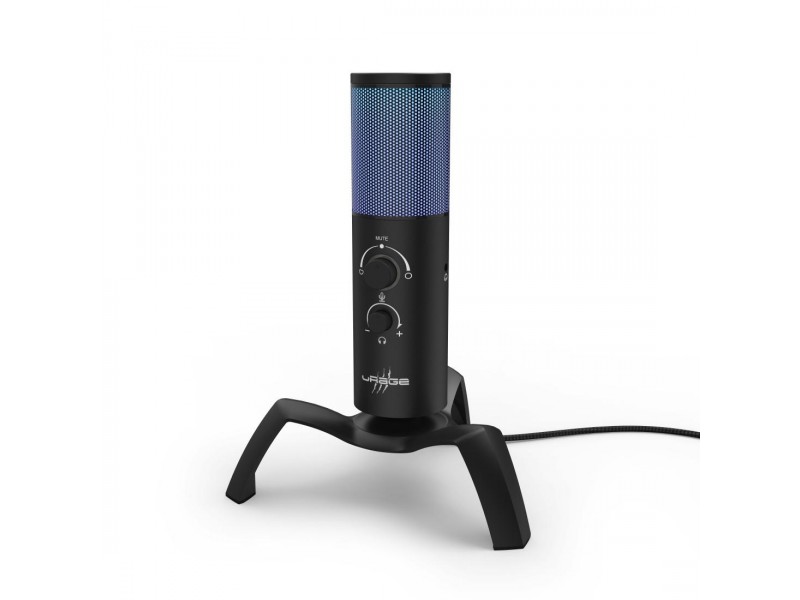 Настолен микрофон uRage Stream 750 HD Illuminated, Черен