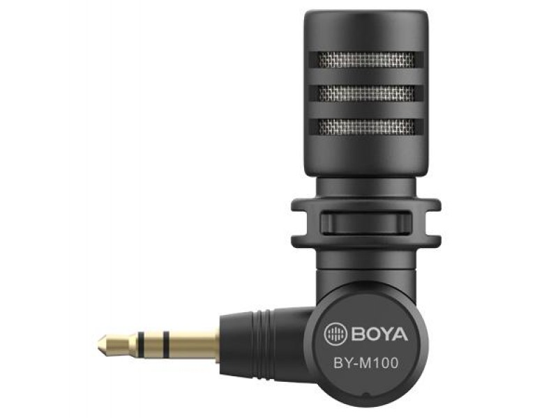 Микрофон BOYA BY-M100 компактен, 3.5mm жак
