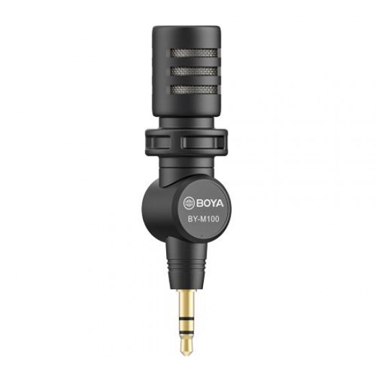 Микрофон BOYA BY-M100 компактен, 3.5mm жак