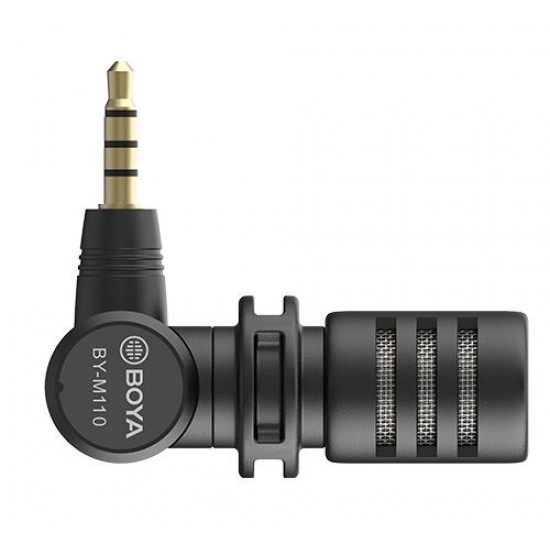 Микрофон BOYA BY-M110 компактен, 3.5mm жак