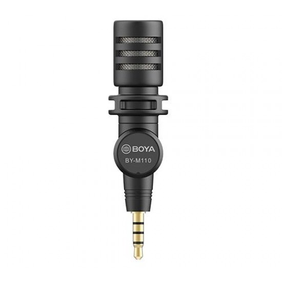 Микрофон BOYA BY-M110 компактен, 3.5mm жак