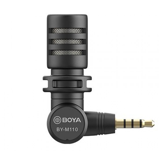 Микрофон BOYA BY-M110 компактен, 3.5mm жак