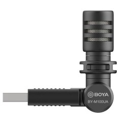 Микрофон BOYA BY-M100UA компактен, USB-A