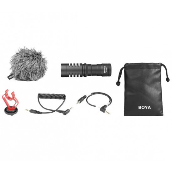 Микрофон BOYA BY-MM1 компактен, 3.5mm жак