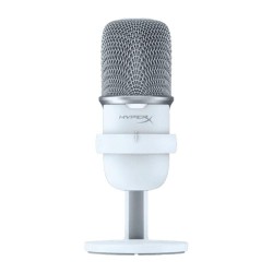 Настолен микрофон HyperX SoloCast, USB, Бял