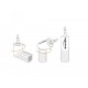 Микрофон DeLock 65893, За смартфон/таблет, 3.5 mm 4 Pin Stereo Jack 90°, Сребрист
