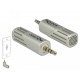 Микрофон DeLock 65893, За смартфон/таблет, 3.5 mm 4 Pin Stereo Jack 90°, Сребрист