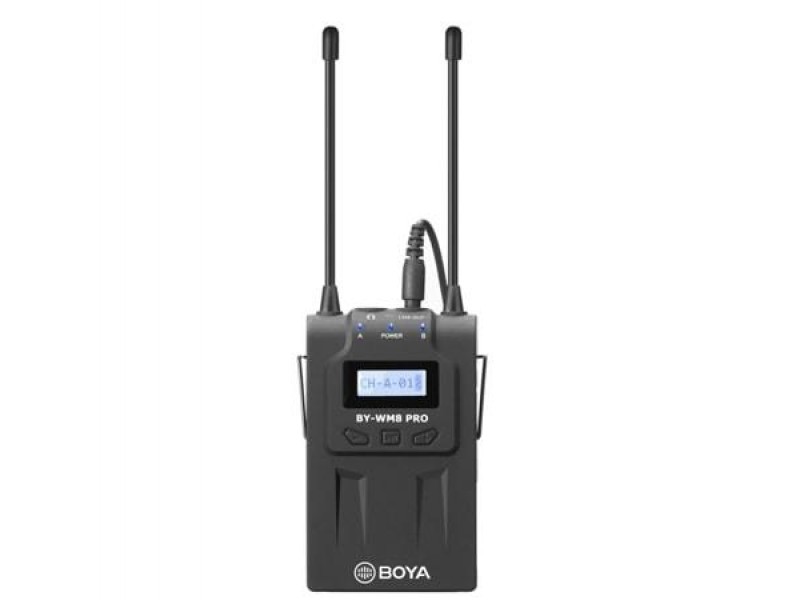 Безжичен Аудио приемник BOYA BY-RX8 Pro