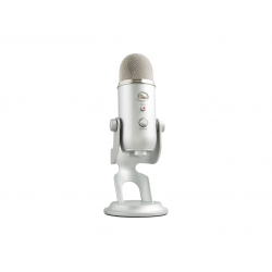Настолен микрофон Logitech Blue YETI - Silver