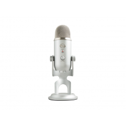 Настолен микрофон Logitech Blue YETI - Silver