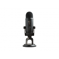 Настолен микрофон Logitech Blue YETI - Blackout