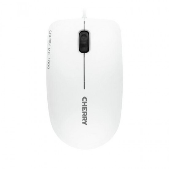 Жична мишка CHERRY MC 1000, Бял, USB