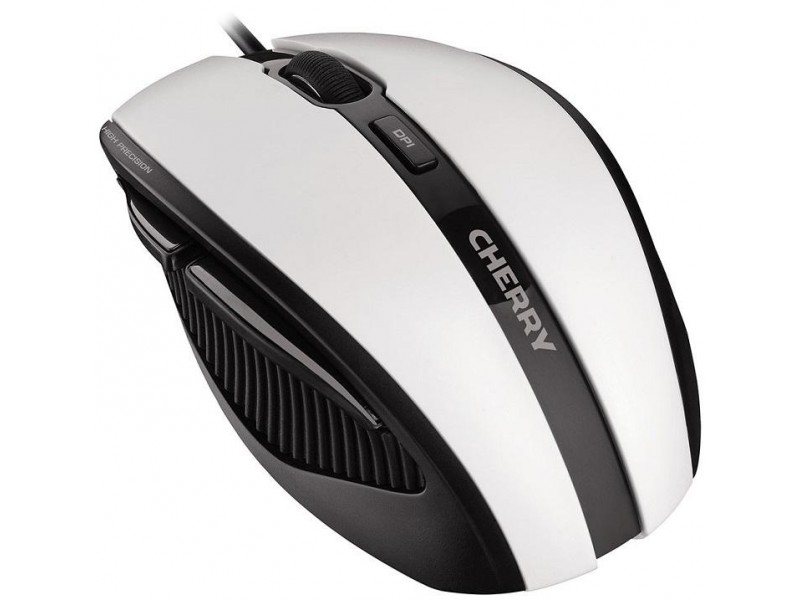 Жична ергономична мишка CHERRY MC 3000, Бял