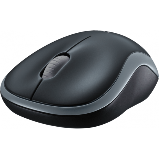 Безжична оптична мишка LOGITECH M185, Сива, USB