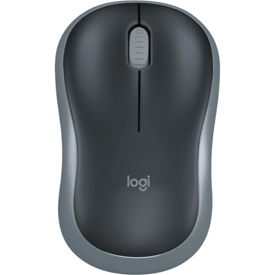 Безжична оптична мишка LOGITECH M185, Сива, USB