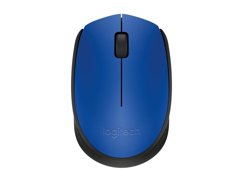 Безжична оптична мишка LOGITECH M171, Син, USB