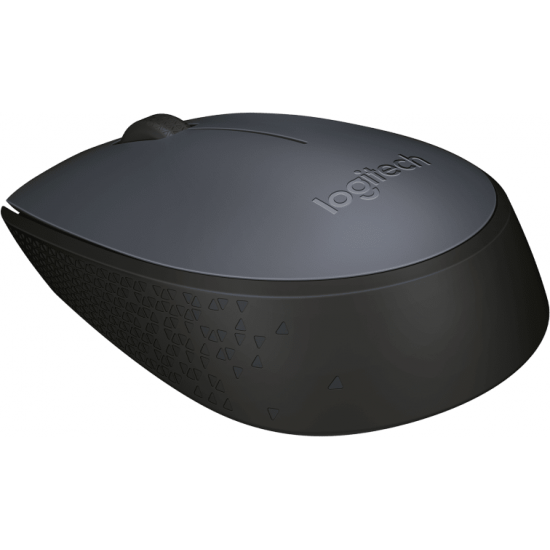 Безжична оптична мишка LOGITECH M170, Сива, USB